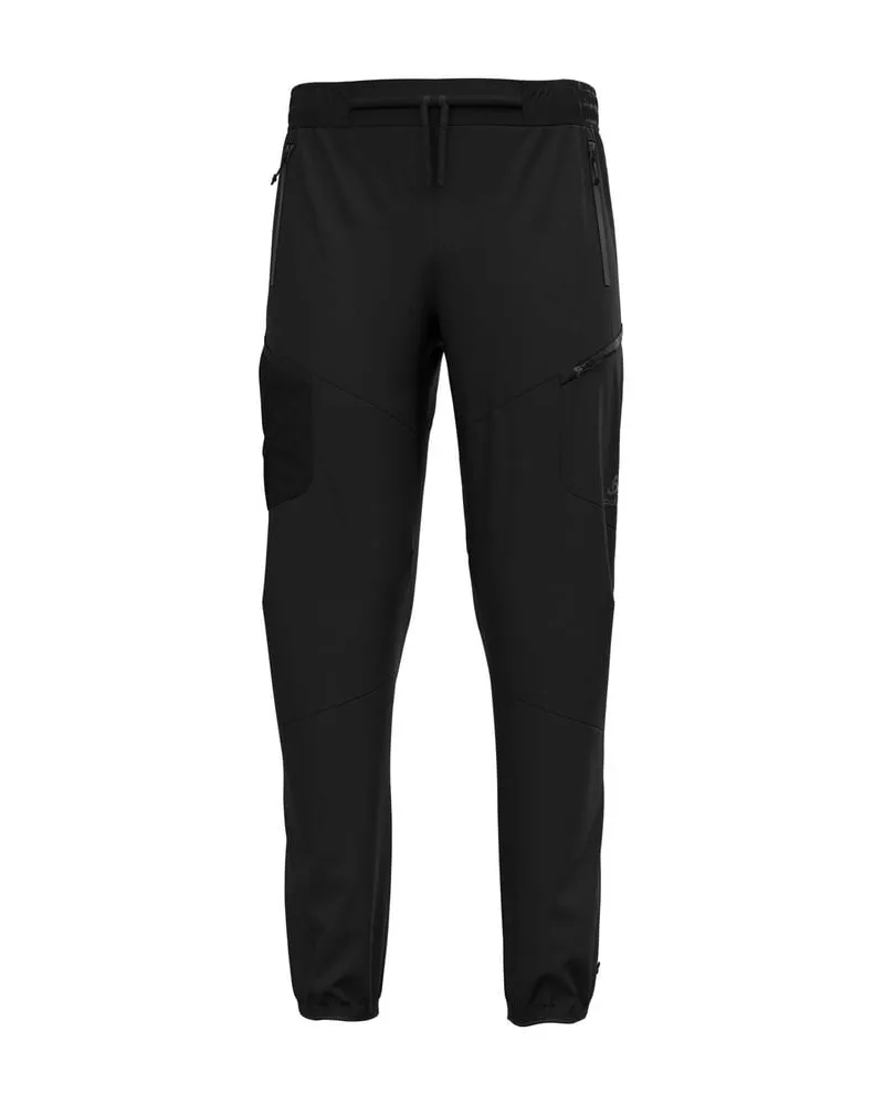 Odlo Herren Langlaufhose ZEROWEIGHT X-WARM Schwarz