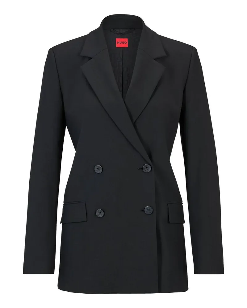 HUGO BOSS Damen Blazer AVANI Schwarz