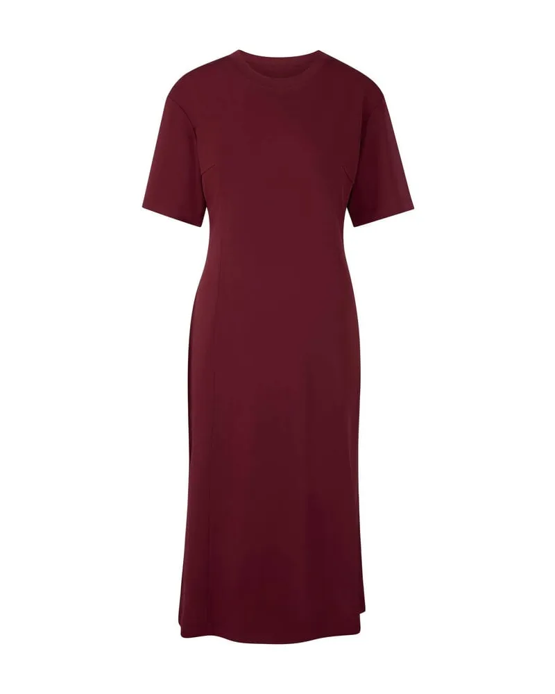 Marc Cain Damen Midikleid Bordeaux