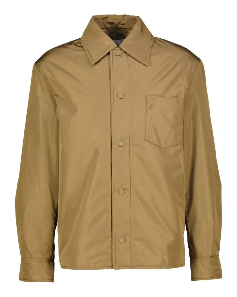 AMI Paris Herren Overshirt SURCHEMISE Bronze
