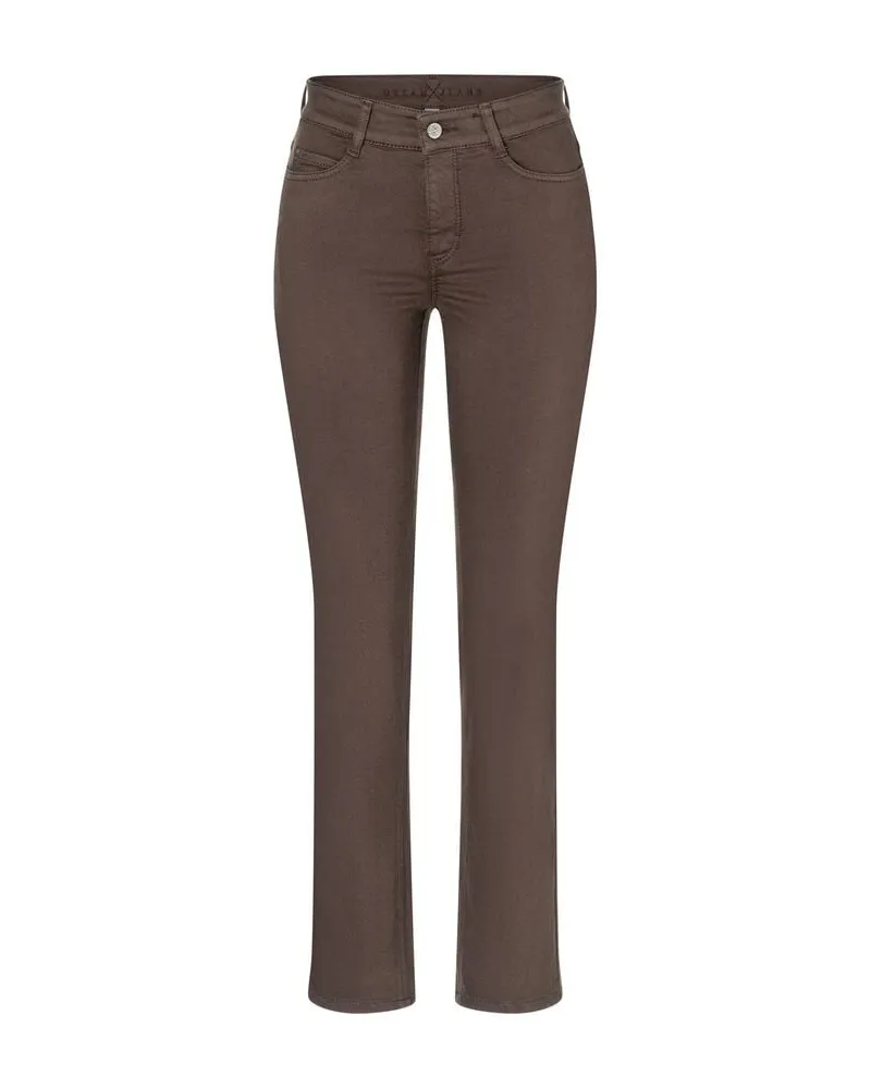 MAC Jeans Damen Jeans "Dream" Straight Fit Braun