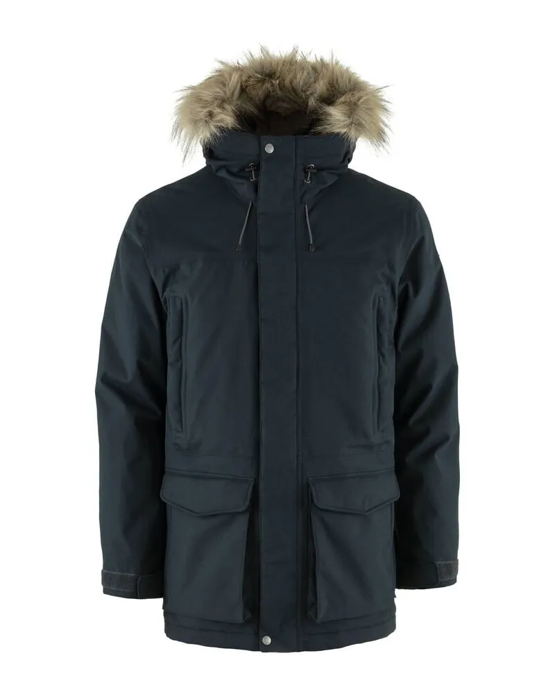 Fjäll Räven Herren Parka NUUK LITE Marine