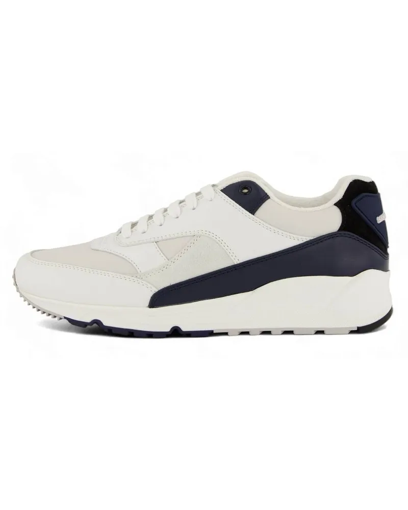 Saint Laurent Herren Sneaker aus Leder BUMP Weiss