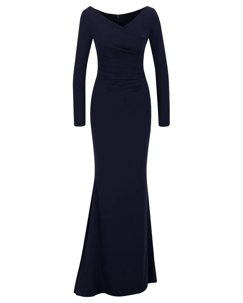 Talbot Runhof Damen Abendkleid Marine