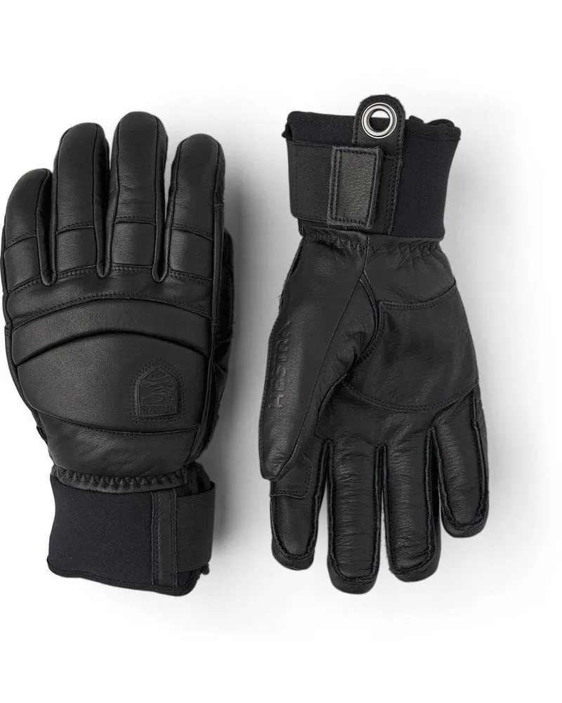 Hestra Herren 5-finger-Handschuhe FALL LINE Schwarz