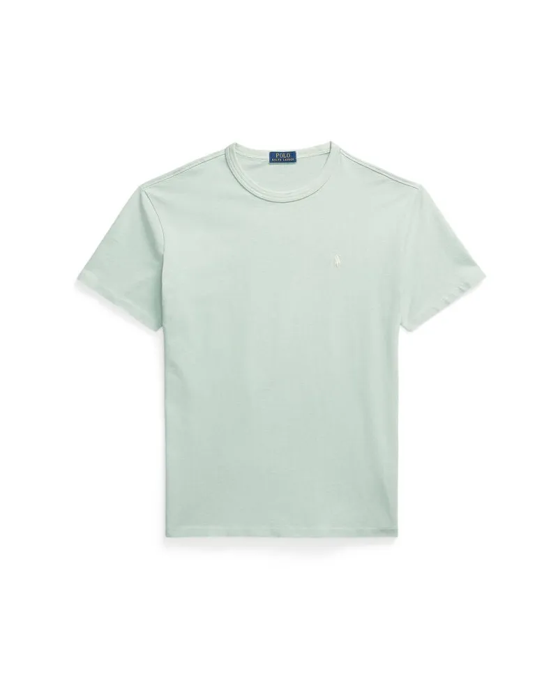 Ralph Lauren Herren T-Shirt aus Baumwolljersey Classic Fit Aqua