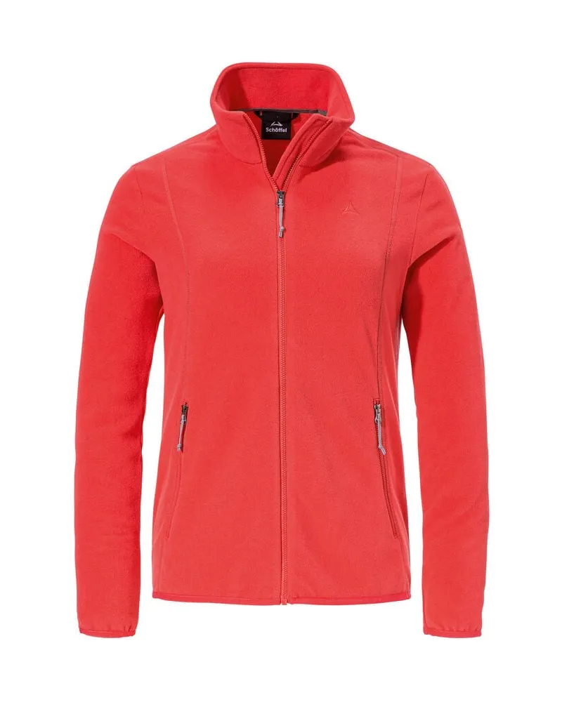 Schöffel Damen Fleecejacke Hiking Fleece Jk Style Ash WMS Hochrot