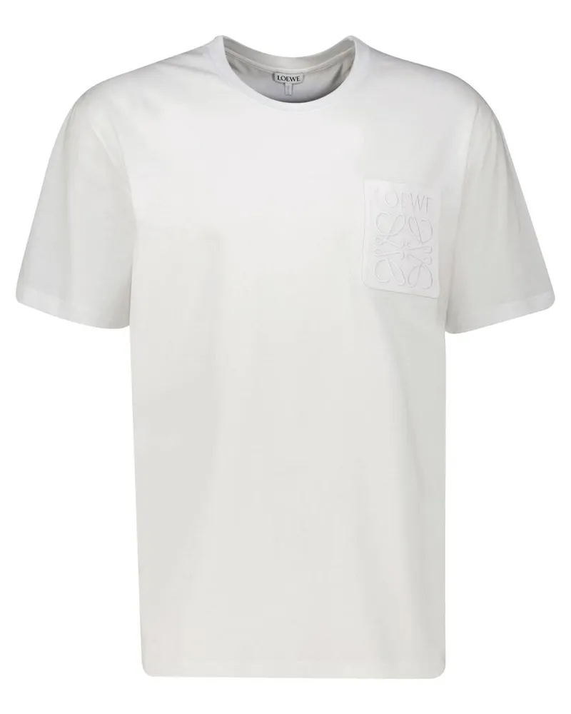 Loewe Herren T-Shirt Relaxed Fit Weiss