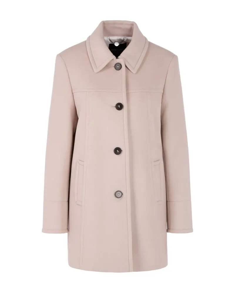 Marc Cain Damen Jacke aus Wolle und Kaschmir Grau