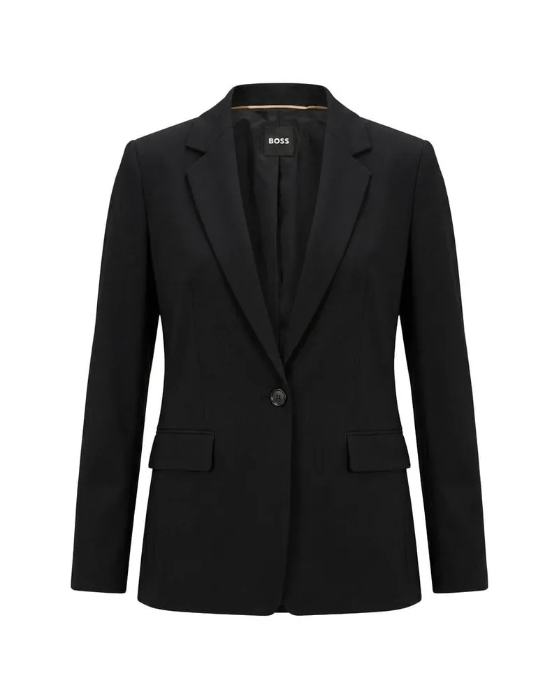 HUGO BOSS Damen Blazer JOCALUAH Schwarz