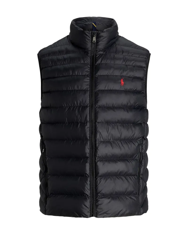 Ralph Lauren Herren Steppweste wasserabweisend Schwarz