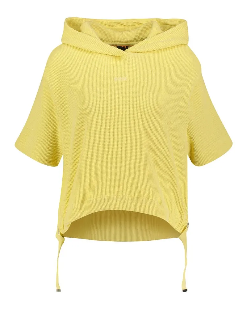 HUGO BOSS Damen Hoodie C_EMIRO Regular Fit Gelb