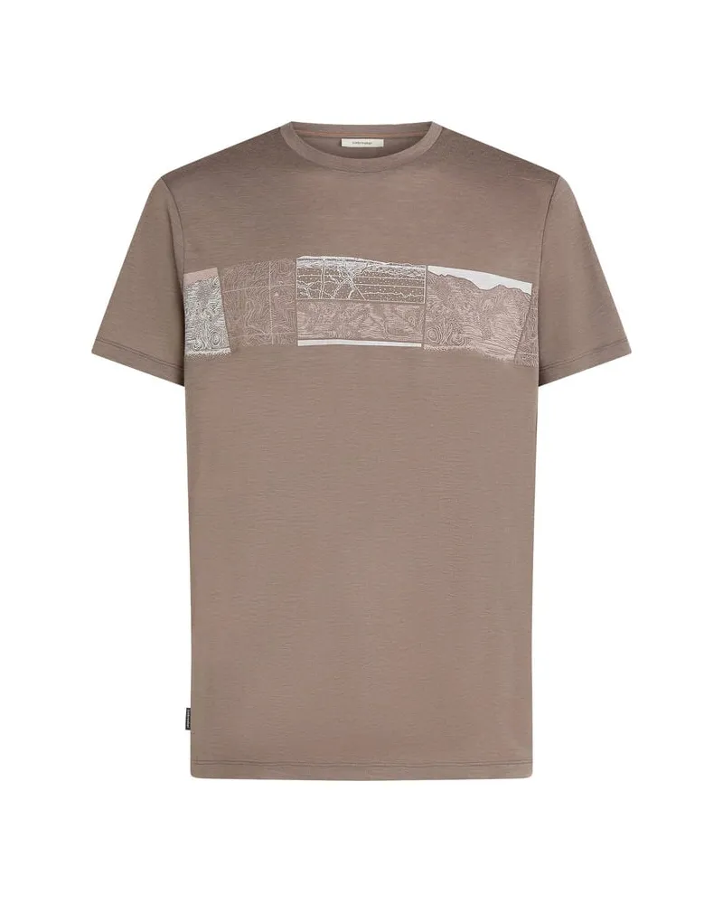 Icebreaker Herren T-Shirt MER 150 TECH LITTE Vino