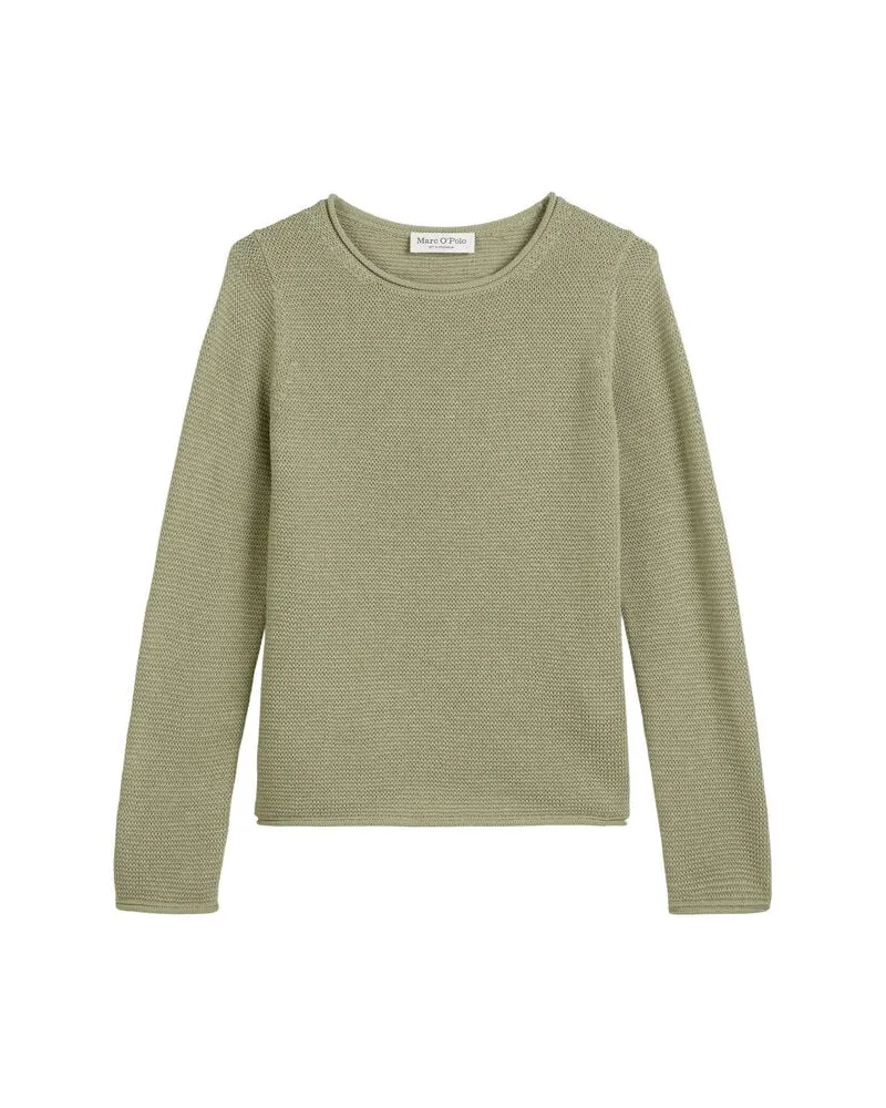 Marc O'Polo Damen Strickpullover aus Bio-Baumwolle DFC Regular Fit Taupe