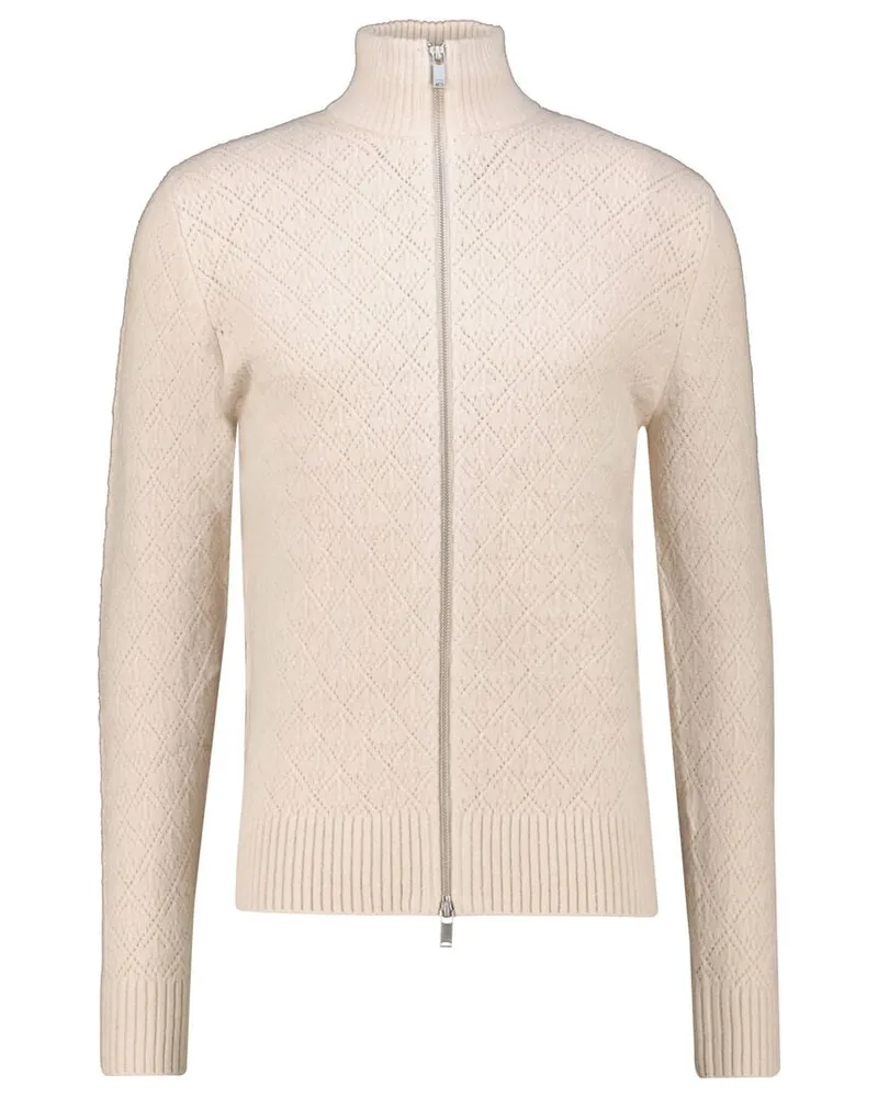 Drykorn Herren Strickjacke mit Wolle ANTONIO Beige