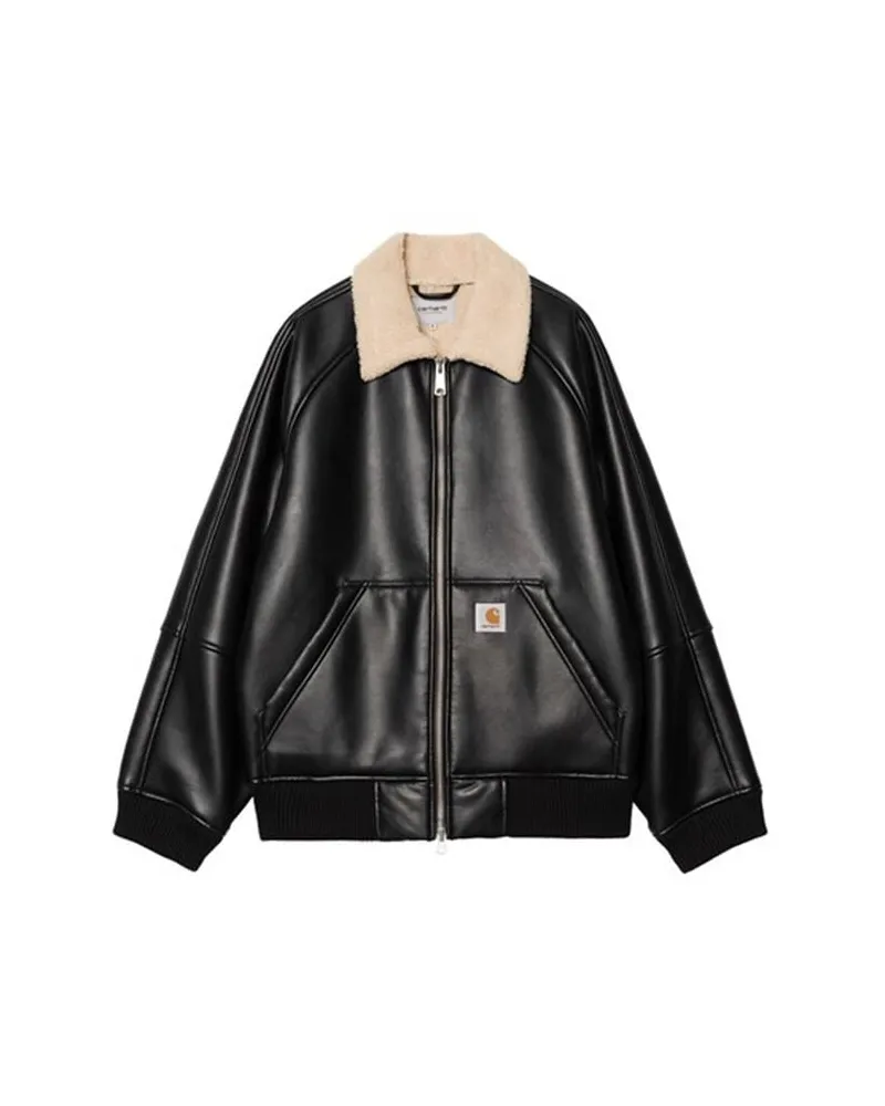 Carhartt WIP Herren Jacke SHEPTON Schwarz