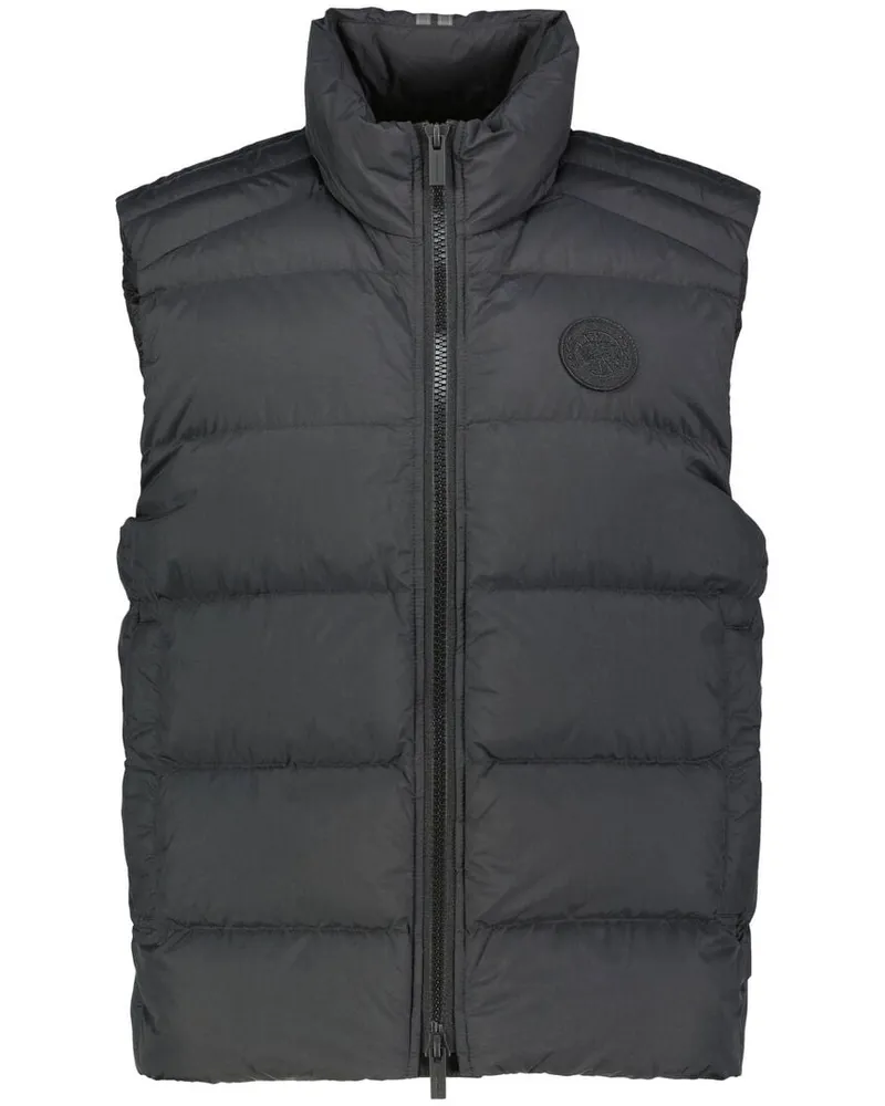 Canada Goose Herren Daunenweste CROFTON ENDURALUXE Schwarz