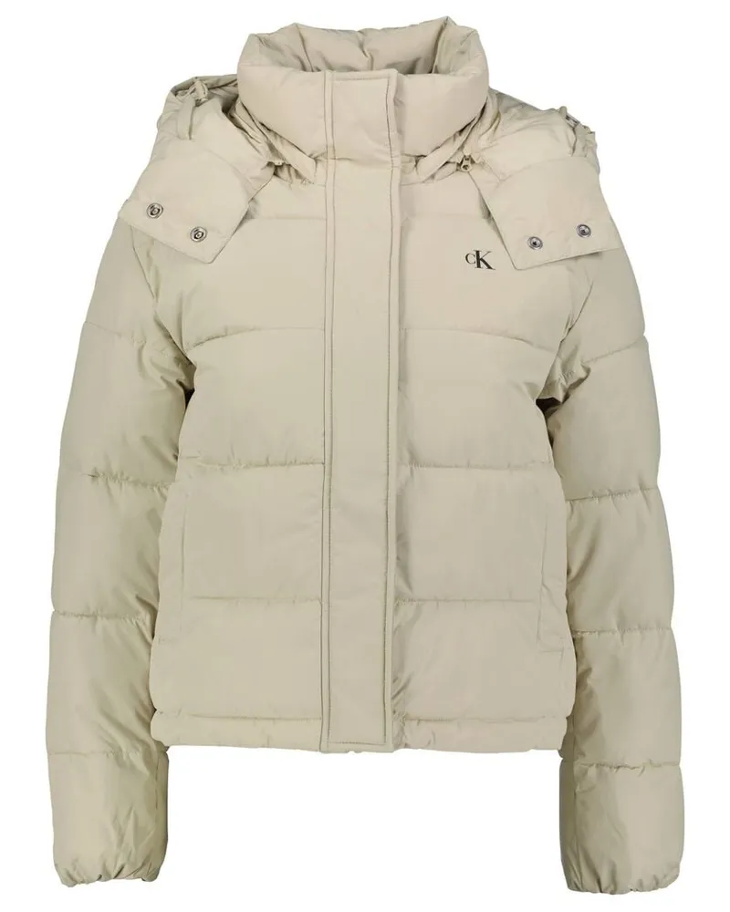 Calvin Klein Damen Steppjacke Offwhite