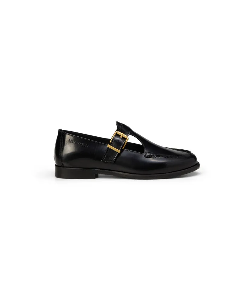Marc O'Polo Damen Loafer MARY-JANE Schwarz