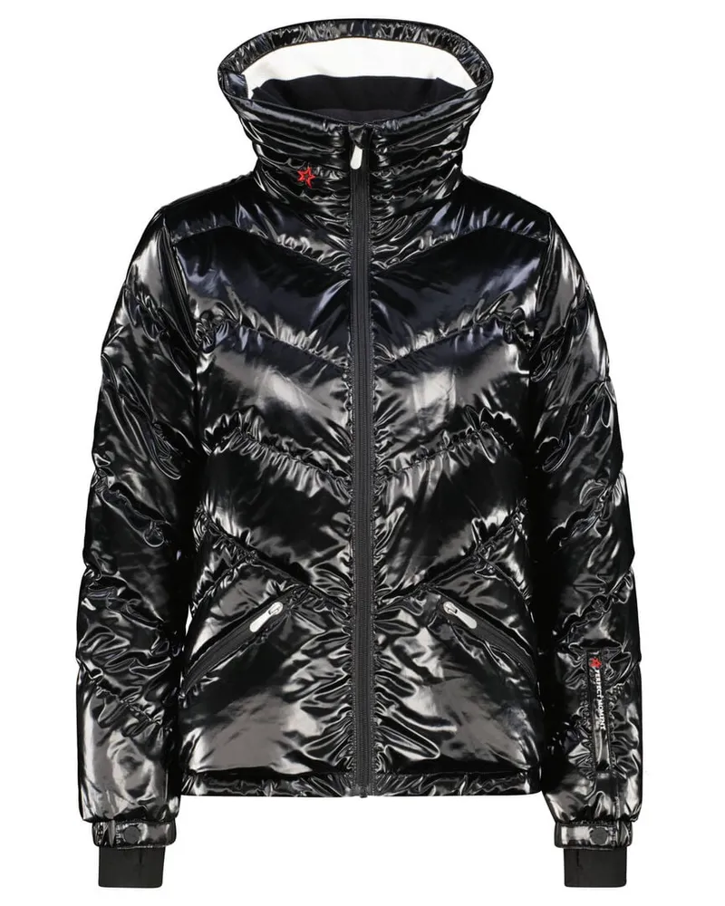 Perfect Moment Damen Skijacke mit Daunenwattierung SKI DUVET JACKET Schwarz