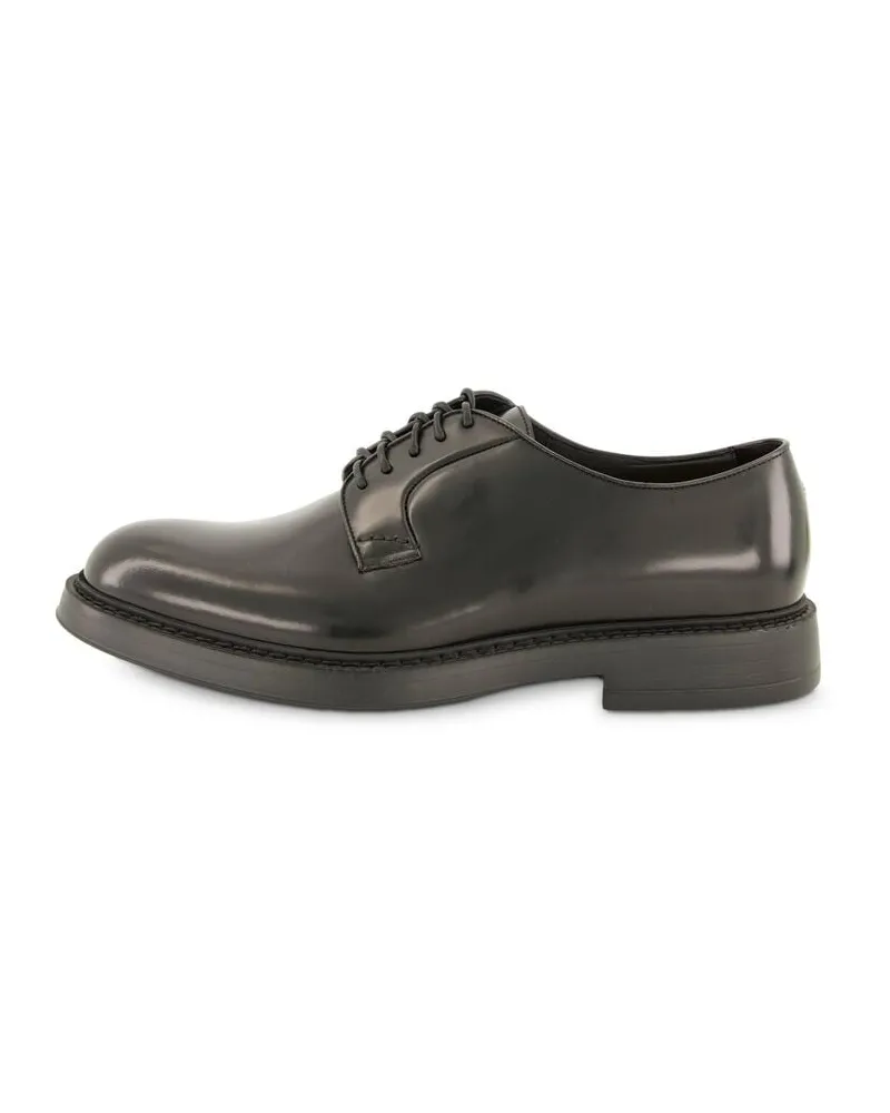 Doucal´s Herren Schnürschuhe Schwarz