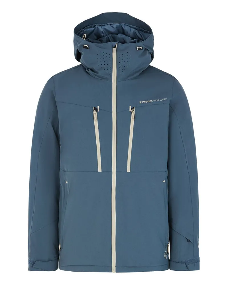 Protest Herren Skijacke / Snowboardjacke PRTTIMOTHY SNOWJACKET Rauchblau