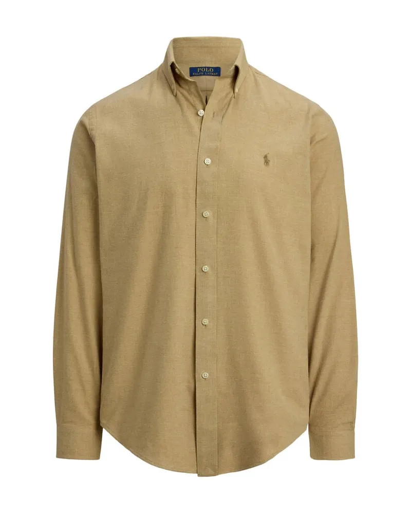 Ralph Lauren Herren Freizeithemd Custom Fit Braun