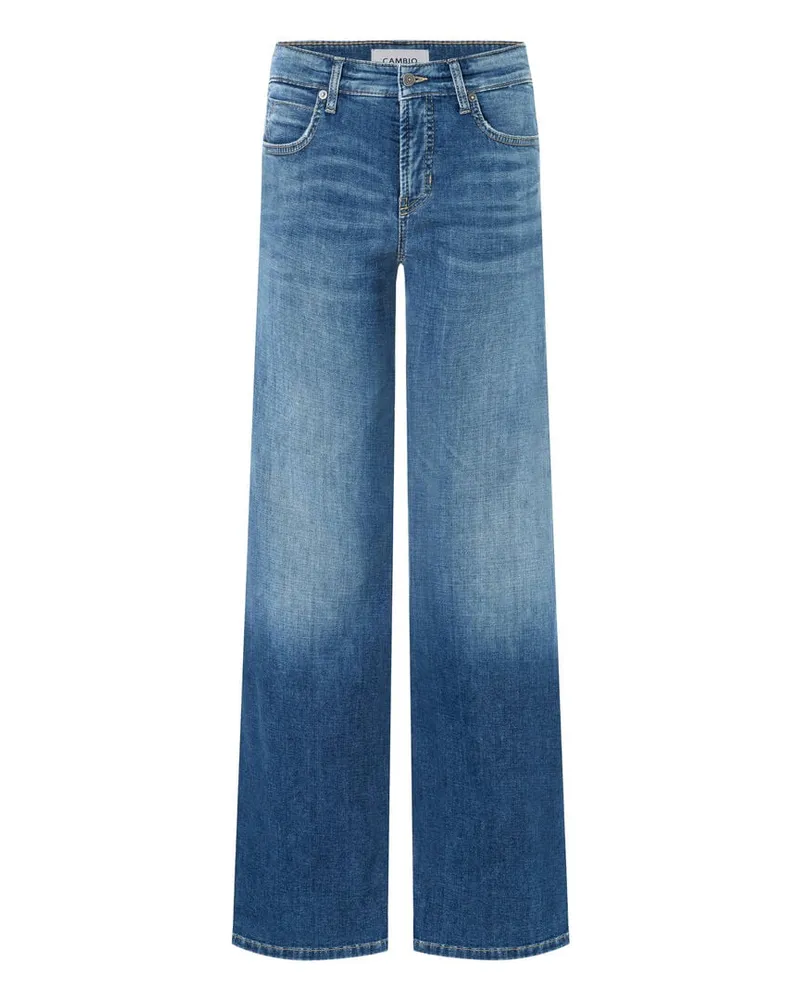 Cambio Damen Jeans TESS Wide Fit Blue