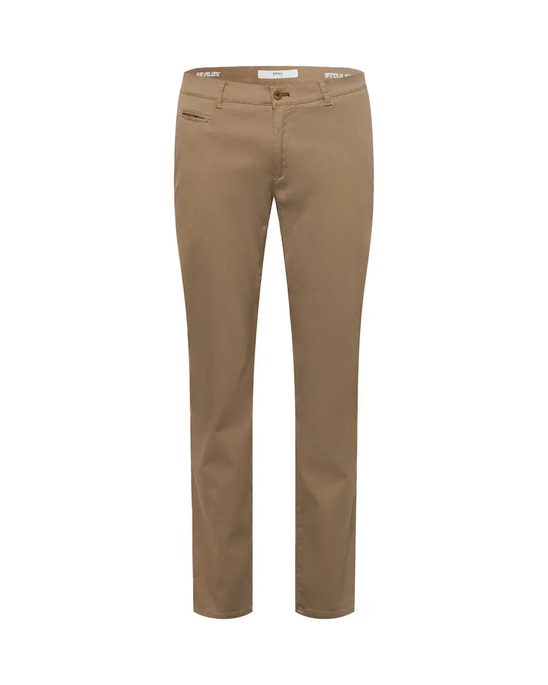 Brax Herren Chinohose FABIO Slim Fit Camel