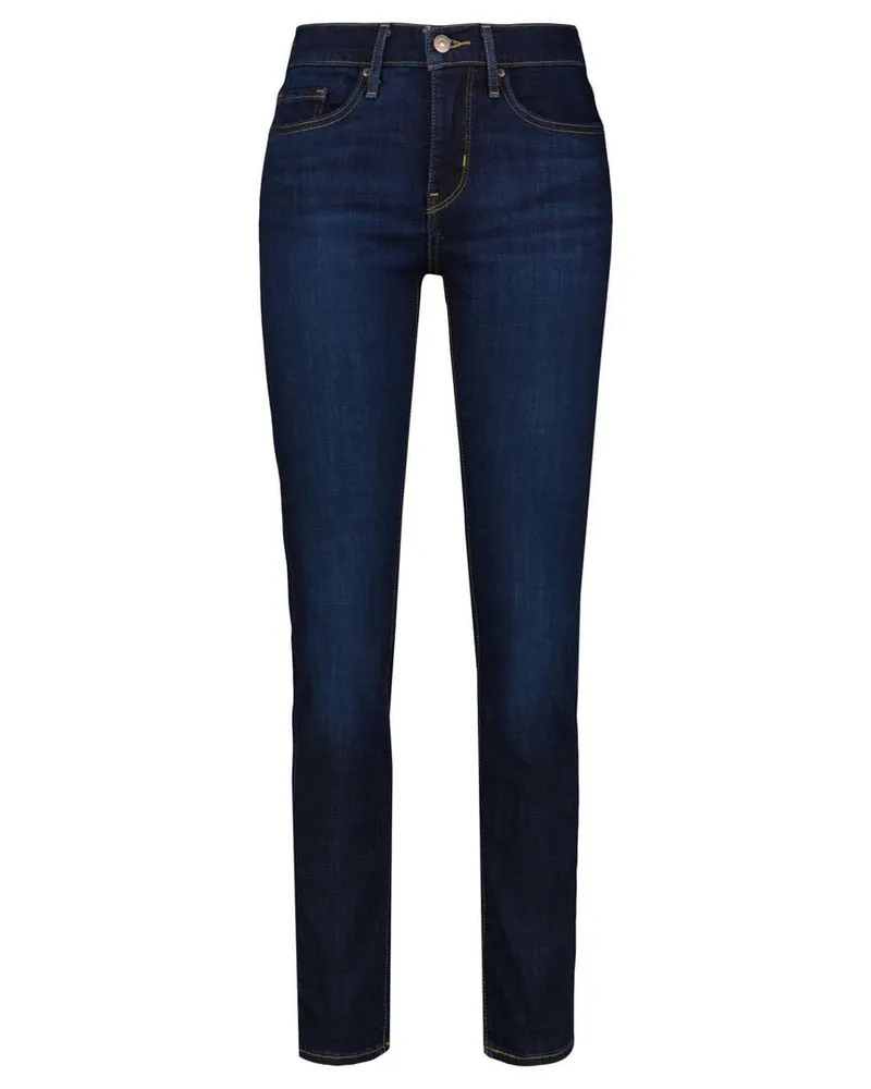 Levi's Damen Jeans 312 SHAPING SLIM COBALT HAZE Slim Fit Mid Rise Stoned