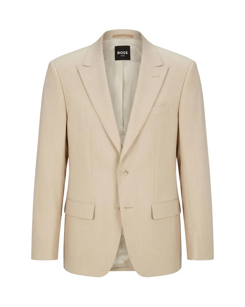 HUGO BOSS Herren Sakko H-HUGE-B1-PEAK-262 Grau