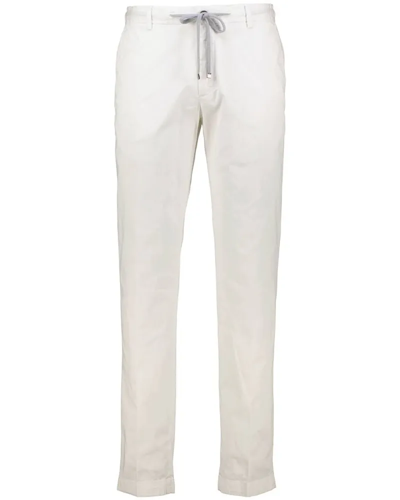 JOOP! Herren Chino SAKE Slim Fit Weiss