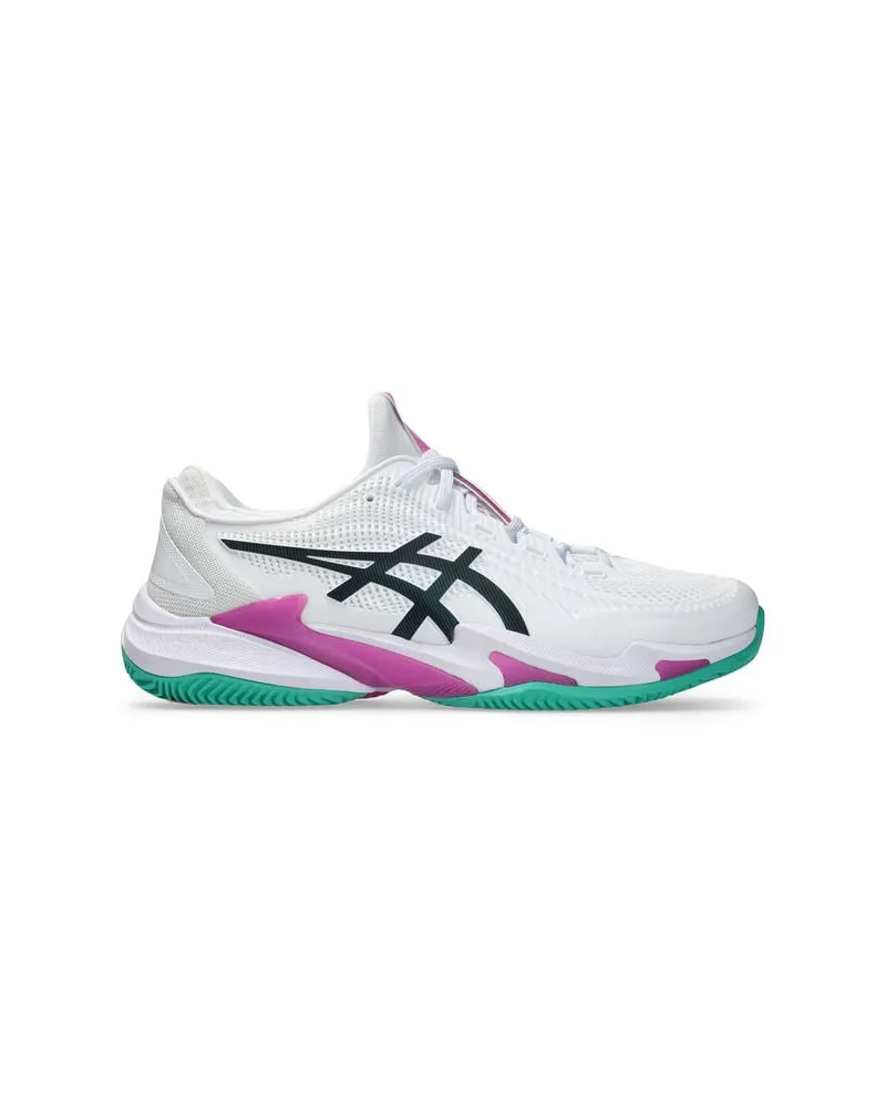 Asics Herren Tennisschuhe Sand COURT FF 3 CLAY Weiss