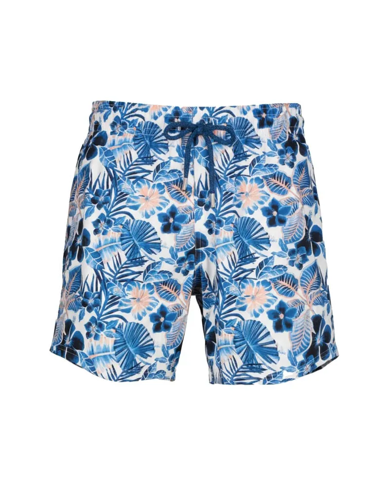 Vilebrequin Herren Badeshorts MOORISE Weiss