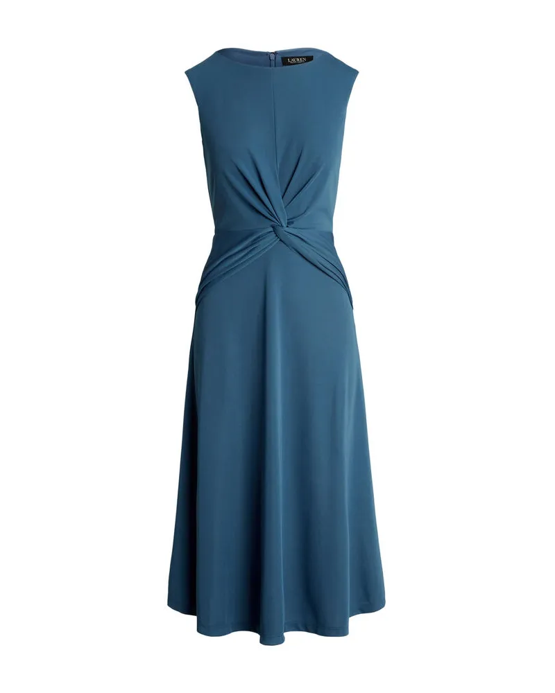 Ralph Lauren Damen Jerseykleid Blau