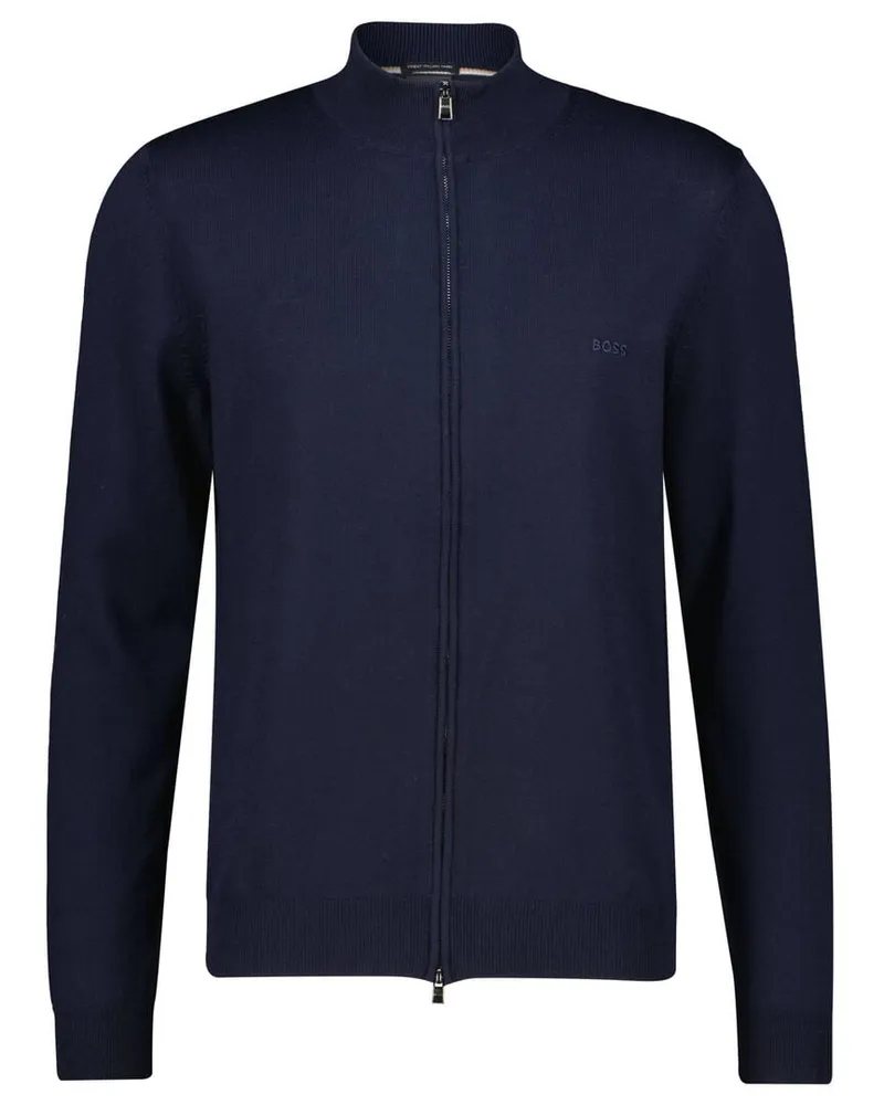 HUGO BOSS Herren Strickjacke BALONSO Marine
