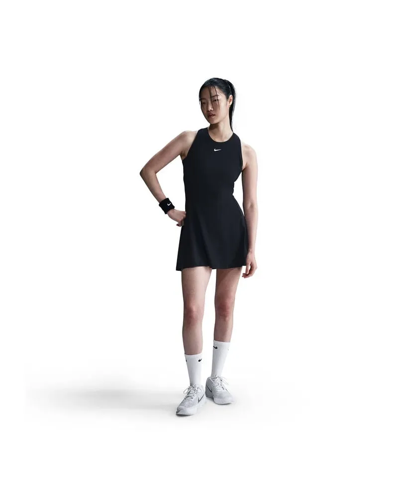 Nike Damen Tenniskleid VICTORY Schwarz