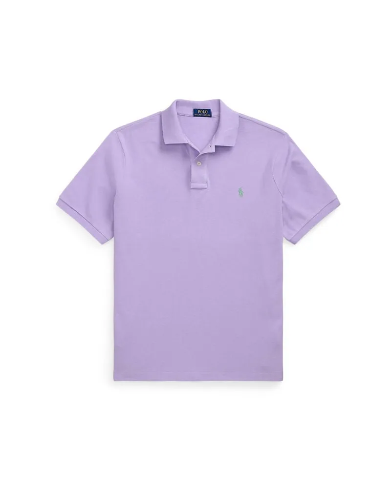 Ralph Lauren Herren Poloshirt Custom Slim Fit Lila