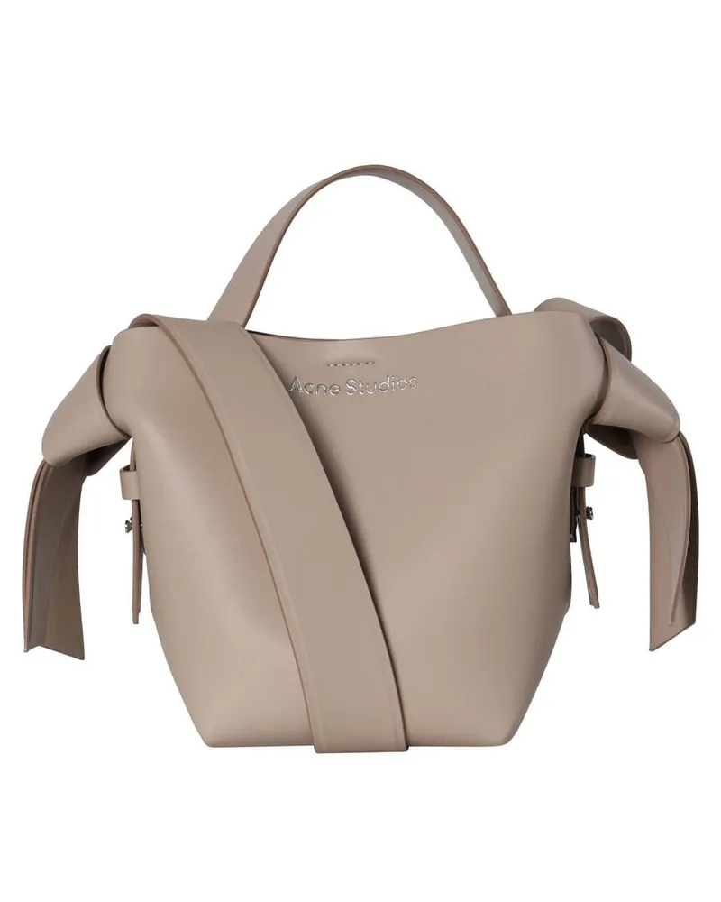 Acne Studios Damen Umhängetasche MUSUBI MINI Taupe