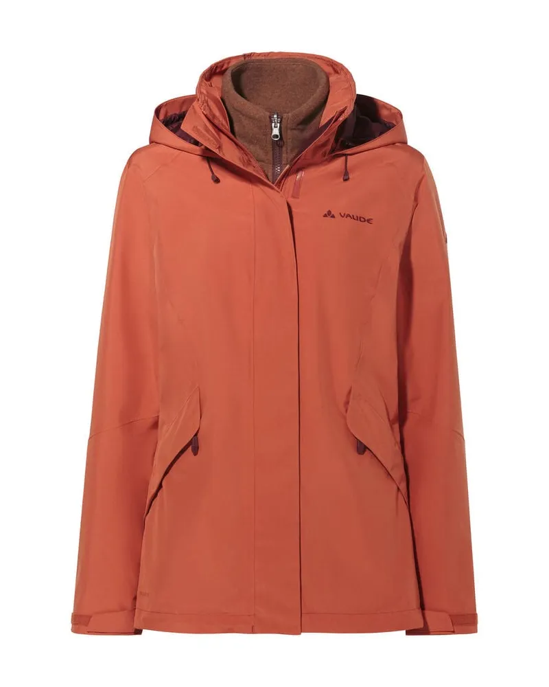 Vaude Damen Jacke ROSEMOOR 3-IN-1 Orange