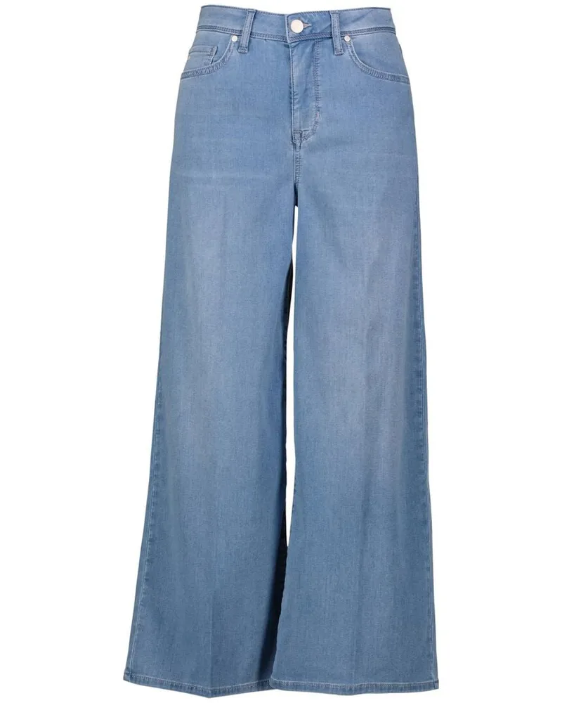 RAFFAELLO ROSSI  Damen Jeans SVENTY 7/8 Flared Leg Blue