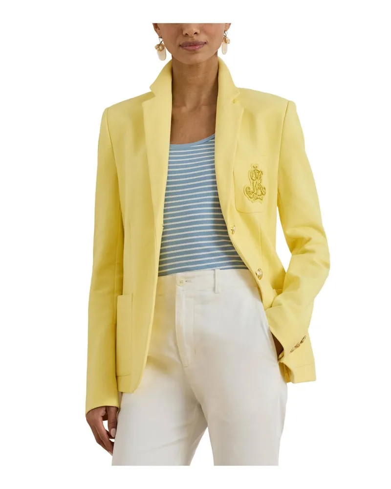 Ralph Lauren Damen Blazer Gelb