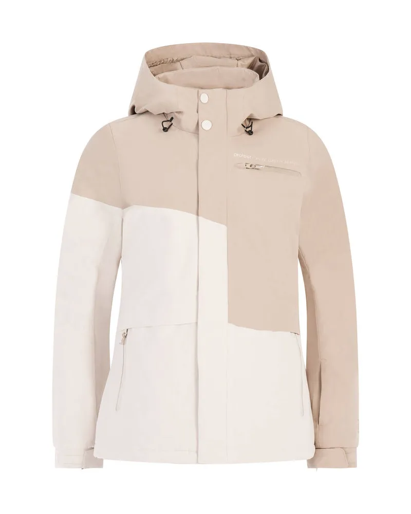 Protest Damen Snowjacke PRTPATSY Slim Fit Wollweiss
