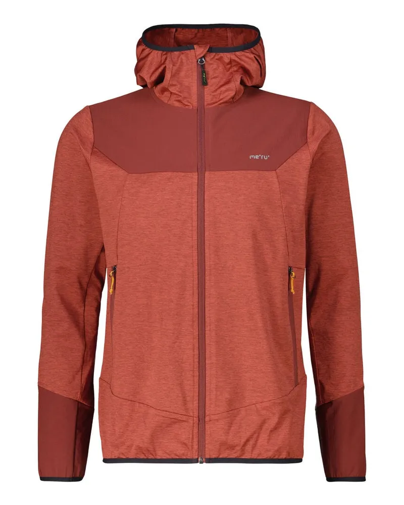 me°ru' Herren Outdoorjacke FAXE Dunkelrot