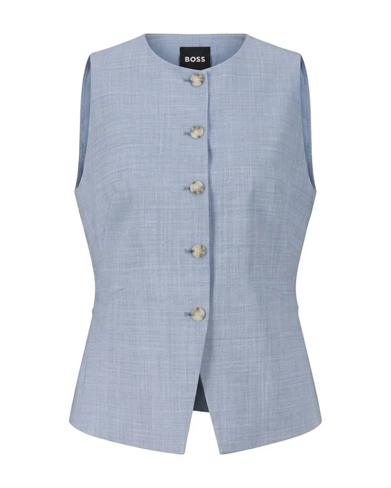 HUGO BOSS Damen Blazer JULERAN Bleu