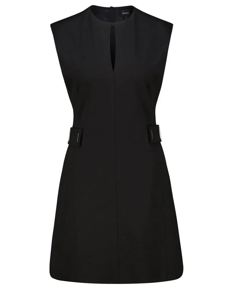HUGO BOSS Damen Etuikleid DRUMIA Schwarz