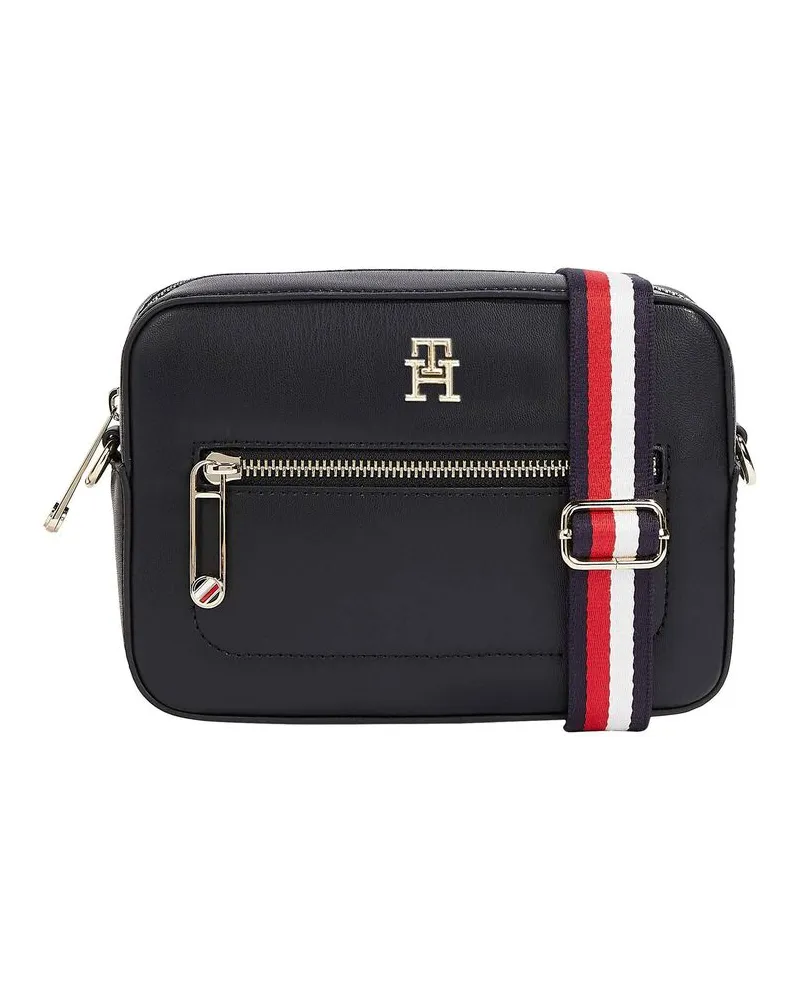 Tommy Hilfiger Damen Umhängetasche ICONIC CAMERA BAG Marine