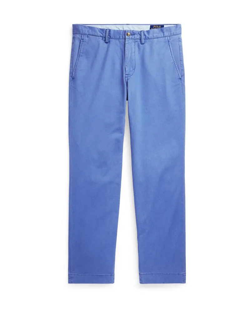 Ralph Lauren Herren Chinohose Straight-Fit Stretch Blau