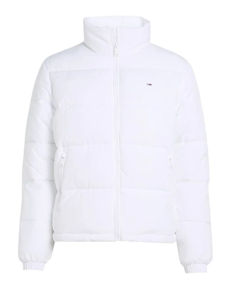 Tommy Hilfiger Damen Pufferjacke Weiss