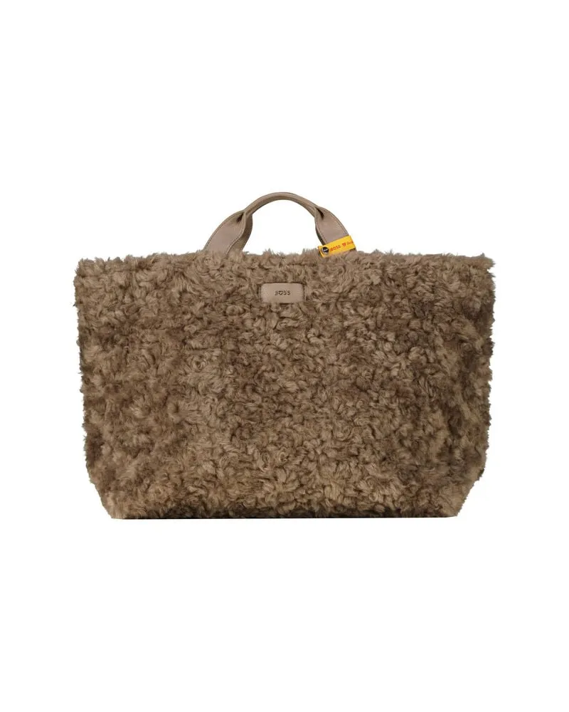 HUGO BOSS Shopper PALMAH TOTE BOSS x Steiff Braun